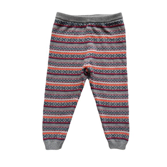 Peek Fair Isle Striped Knit Sweater Leggings - Picture 1 of 3